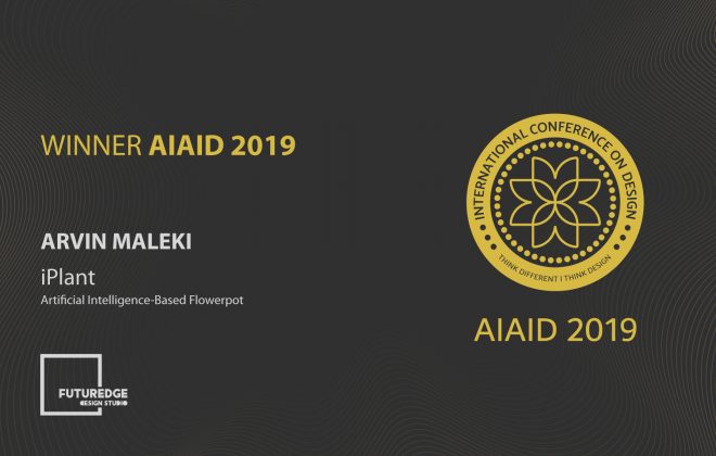 ARVIN MALEKI WINNER AIAID 2019