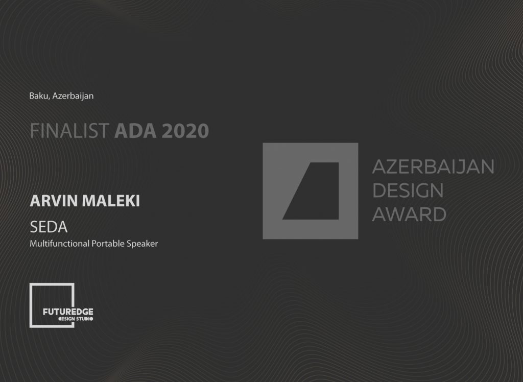 ARVIN MALEKI AZERBAIJAN DESIGN AWARD2020